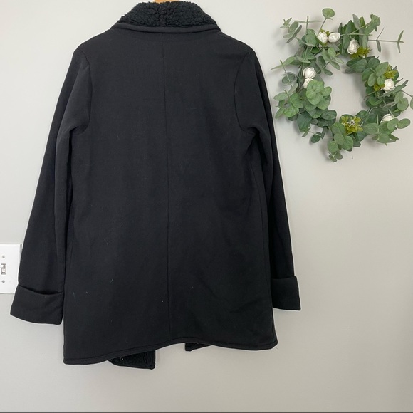 NWT Abercrombie & Fitch Sherpa Sweater Jacket - Picture 9 of 10